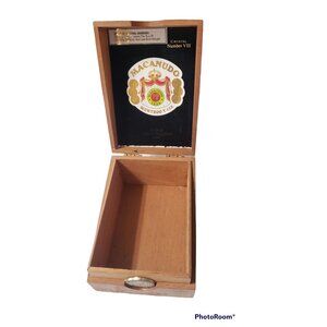 MACANUTO VINTAGE CABINET SELECTION 1997 EMPTY CIGAR WOOD BOX